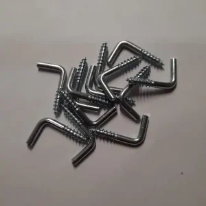 Seizoensaanbieding Gancio rampino con vite zincato Ø 3 mm conf da 10 Pz 4807